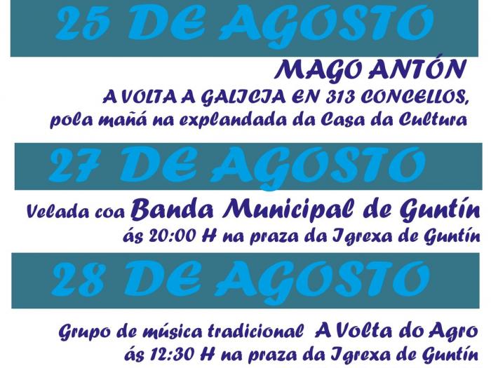 ACTIVIDADES CULTURAIS EN GUNTÍN